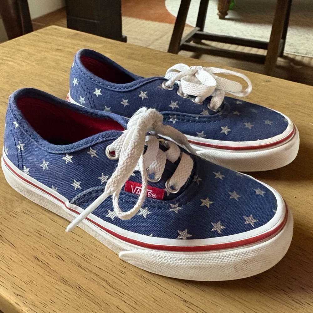 Vans Kids Blue Star Sneakers
